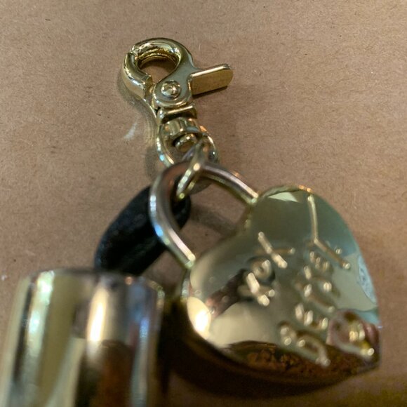 Betsey Johnson Black Tassel and Charm - Picture 2 of 3